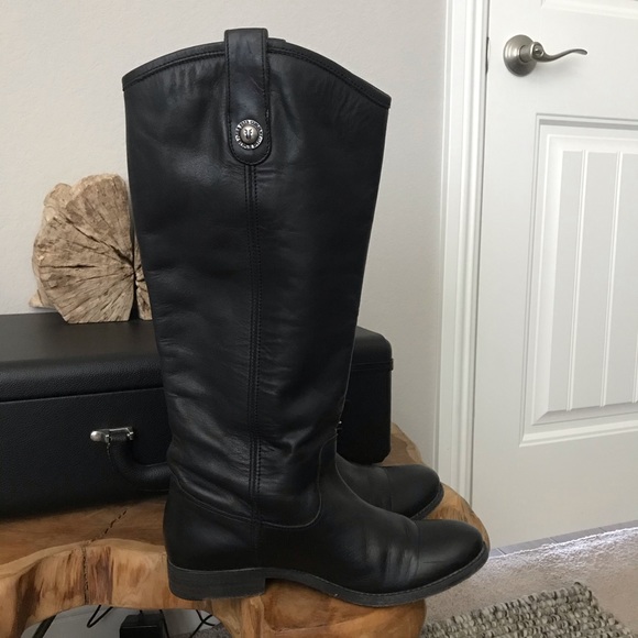 HPπFrye Melissa Button Riding Boots Size 5.5 - Picture 8 of 12
